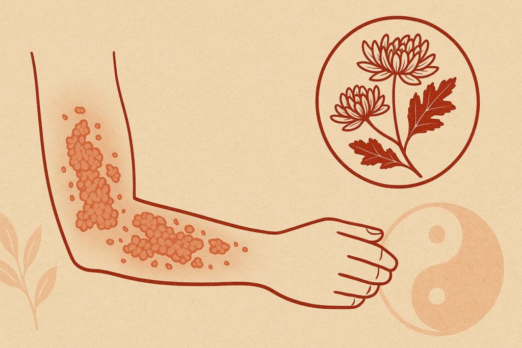 Psoríase na visão da Medicina Chinesa: Fisiologia e como tratar.