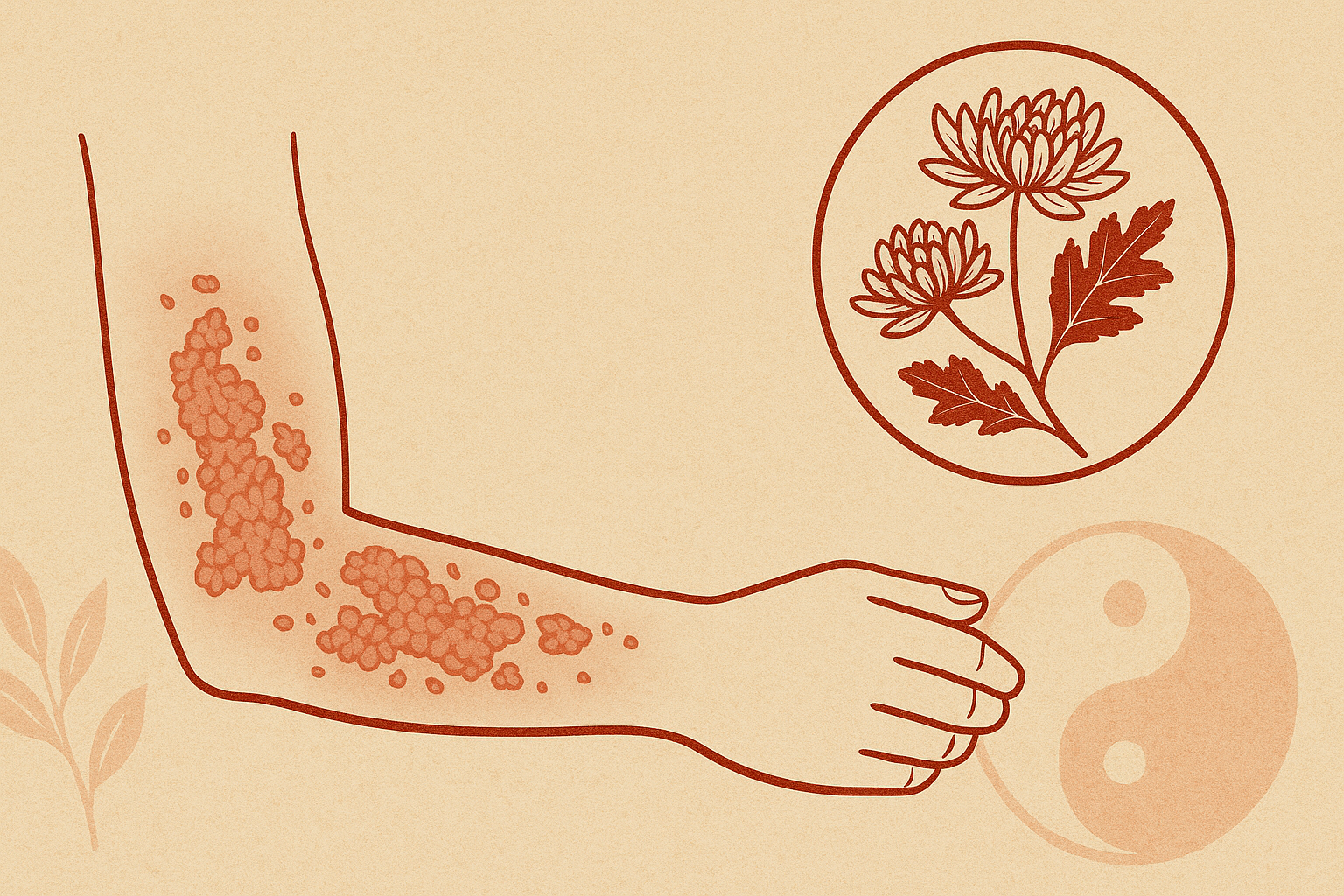 Psoríase na visão da Medicina Chinesa: Fisiologia e como tratar.